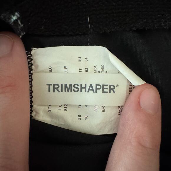 Trimshaper One-Piece Chevron Floral Blue Swimsuit Women's 18 Boho Beach Vacation - Picture 5 of 7